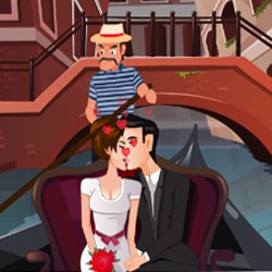 Kissing In A Gondola